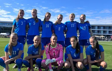 U17 Kvenna Byrjunarliðið Gegn Þýskalandi