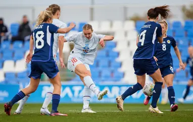 A kvenna - Sigur gegn Skotlandi