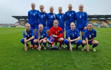 U17 kvenna - Sigur gegn Írlandi í síðasta leik í milliriðlinum