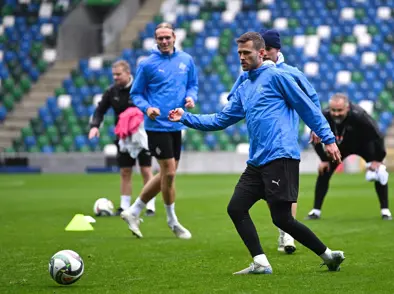 Æfðu á Windsor Park