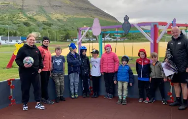 Moli heimsótti 46 staði í sumar