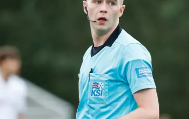 Helgi Mikael Jónasson dæmir í Unglingadeild Evrópu