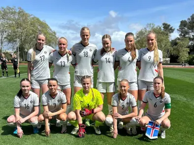 U19 kvenna - tap gegn Noregi (1)