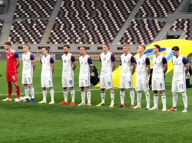 A karla mætir Eistlandi á þriðjudag