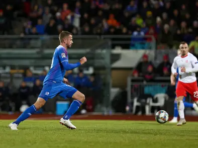 A karla - Hópurinn fyrir leikina í Katar í janúar