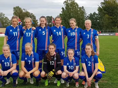 U19 kvenna - 5-4 sigur gegn Svíþjóð