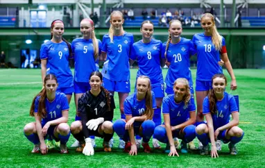 U16 kvenna vann frábæran sigur á Færeyjum