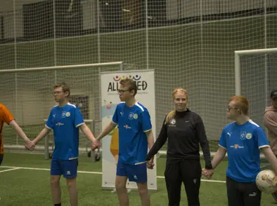 Vel heppnað fótboltafjör KSÍ, Special Olympics og HÍ