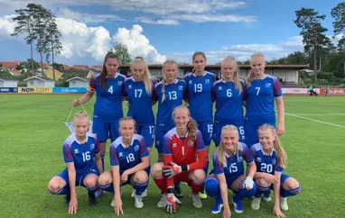 NM U17 kvenna - Góður sigur á Noregi