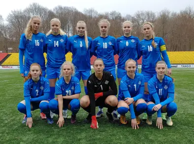 U19 kvenna - Stórsigur í fyrsta leik