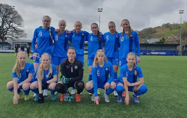U16 kvenna - frábær sigur gegn Tékklandi