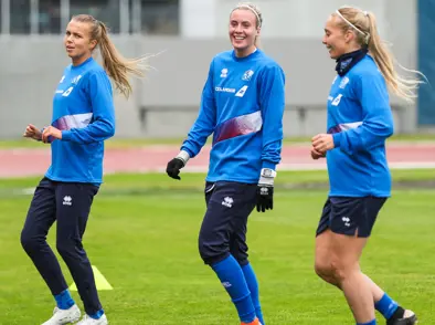 A kvenna - Ísland mætir Slóvakíu á mánudag