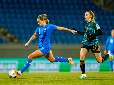 A kvenna - hópur fyrir tvo leiki í Þjóðadeild UEFA