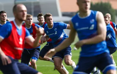 A karla - Byrjunarliðið gegn Svíþjóð