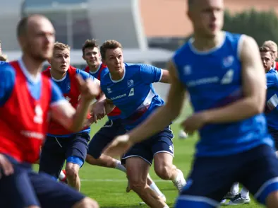 A karla - Byrjunarliðið gegn Svíþjóð