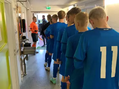 U15 karla - Byrjunarliðið í seinni leiknum gegn Finnlandi