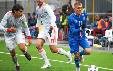 U21 karla mætir Katar í Doha 25. mars