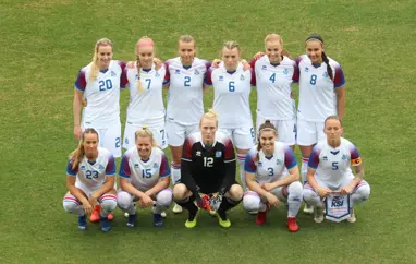 A kvenna - Byrjunarliðið gegn Suður Kóreu (1)