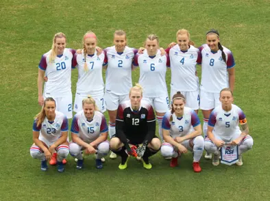 A kvenna - Byrjunarliðið gegn Suður Kóreu (1)