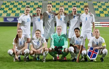 A kvenna - Byrjunarliðið gegn Kýpur (1)