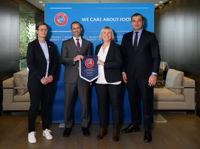 Fundað með forystu UEFA