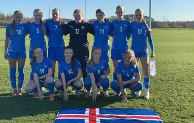 U15 kvenna - sigur gegn Sviss