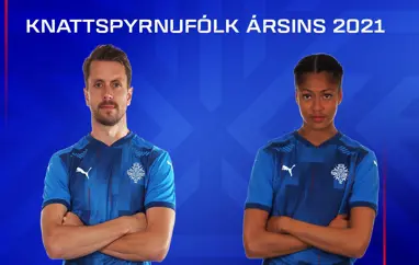 Kári og Sveindís Jane á meðal 10 efstu í kjöri Íþróttamanns ársins 2021