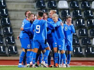 U21 karla - hópurinn fyrir leik gegn Wales