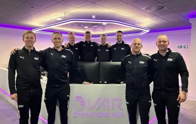 Íslenskir dómarar á námskeiði í VAR-dómgæslu