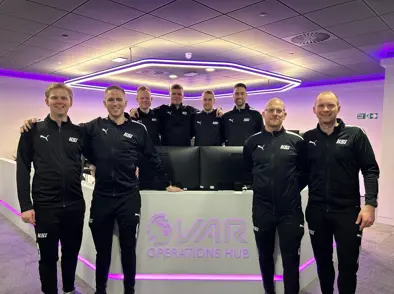 Íslenskir dómarar á námskeiði í VAR-dómgæslu