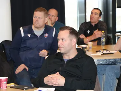 Vel sóttur yfirþjálfarafundur