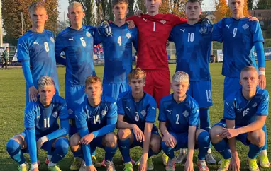 U17 karla - 1-2 tap gegn Eistlandi