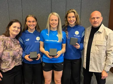 Þrjár með 50 leikja áfanga