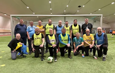 Kynning á göngufótbolta í Mosfellsbæ