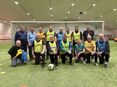 Kynning á göngufótbolta í Mosfellsbæ