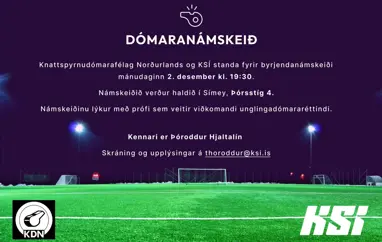 Dómaranámskeið á Akureyri