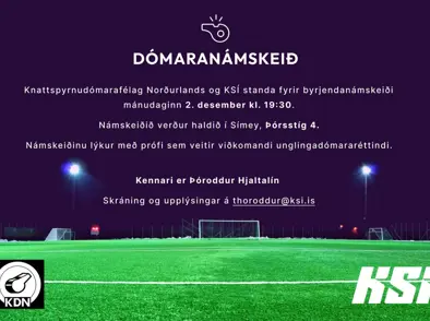 Dómaranámskeið á Akureyri