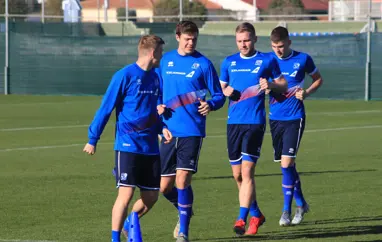 U21 karla - Byrjunarliðið gegn Danmörku