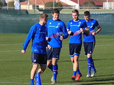 U21 karla - Byrjunarliðið gegn Danmörku