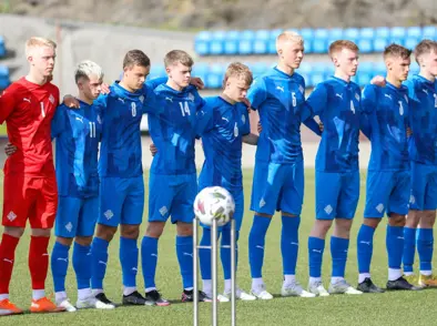 U19 karla mætir Færeyjum í dag