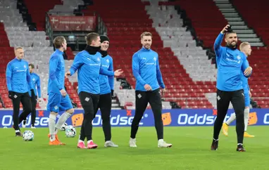 Byrjunarliðið gegn Englandi