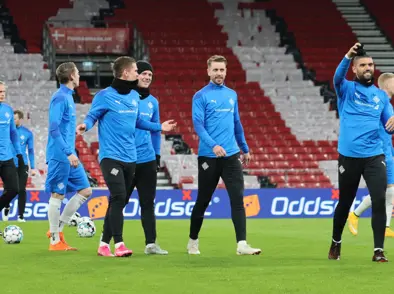 Byrjunarliðið gegn Englandi