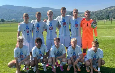 U19 karla með sigur gegn Slóveníu