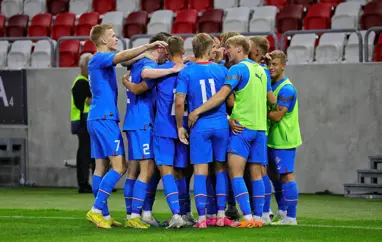 1-0 Sigur á Ungverjum