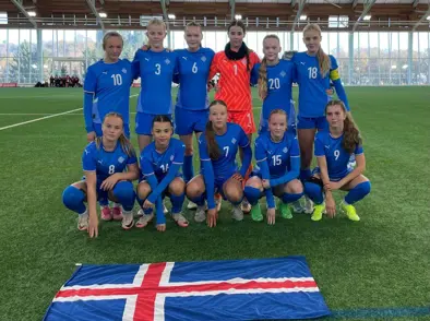 U15 kvenna - tap gegn Englandi