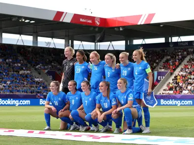 Tap gegn Finnum í fyrsta leik á EM