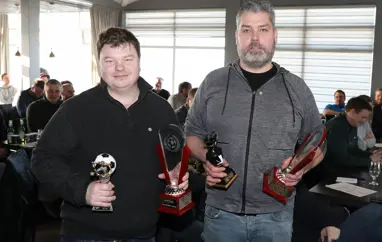 Ellert Þórarinsson og Magnús Valur Böðvarsson vallarstjórar ársins