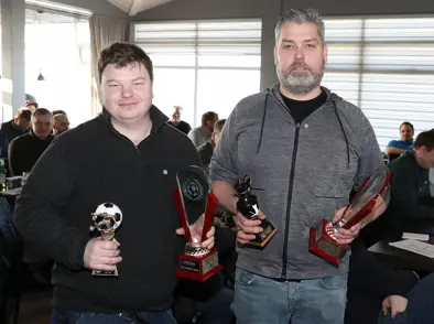 Ellert Þórarinsson og Magnús Valur Böðvarsson vallarstjórar ársins