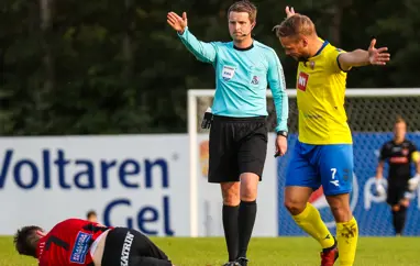 Vilhjálmur Alvar dæmir leik CFR 1907 Cluj og Alashkert FC í Evrópudeildinni