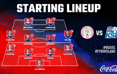 A karla - Byrjunarliðið tilbúið